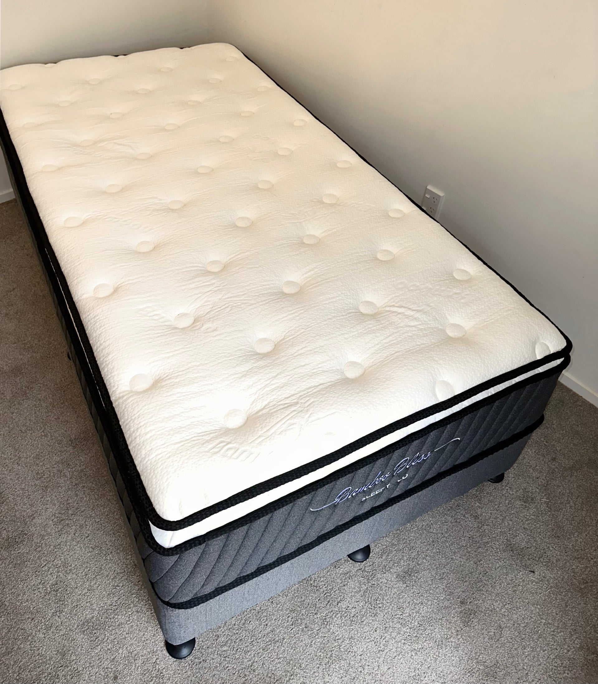 Single Size Bed Pillow Top