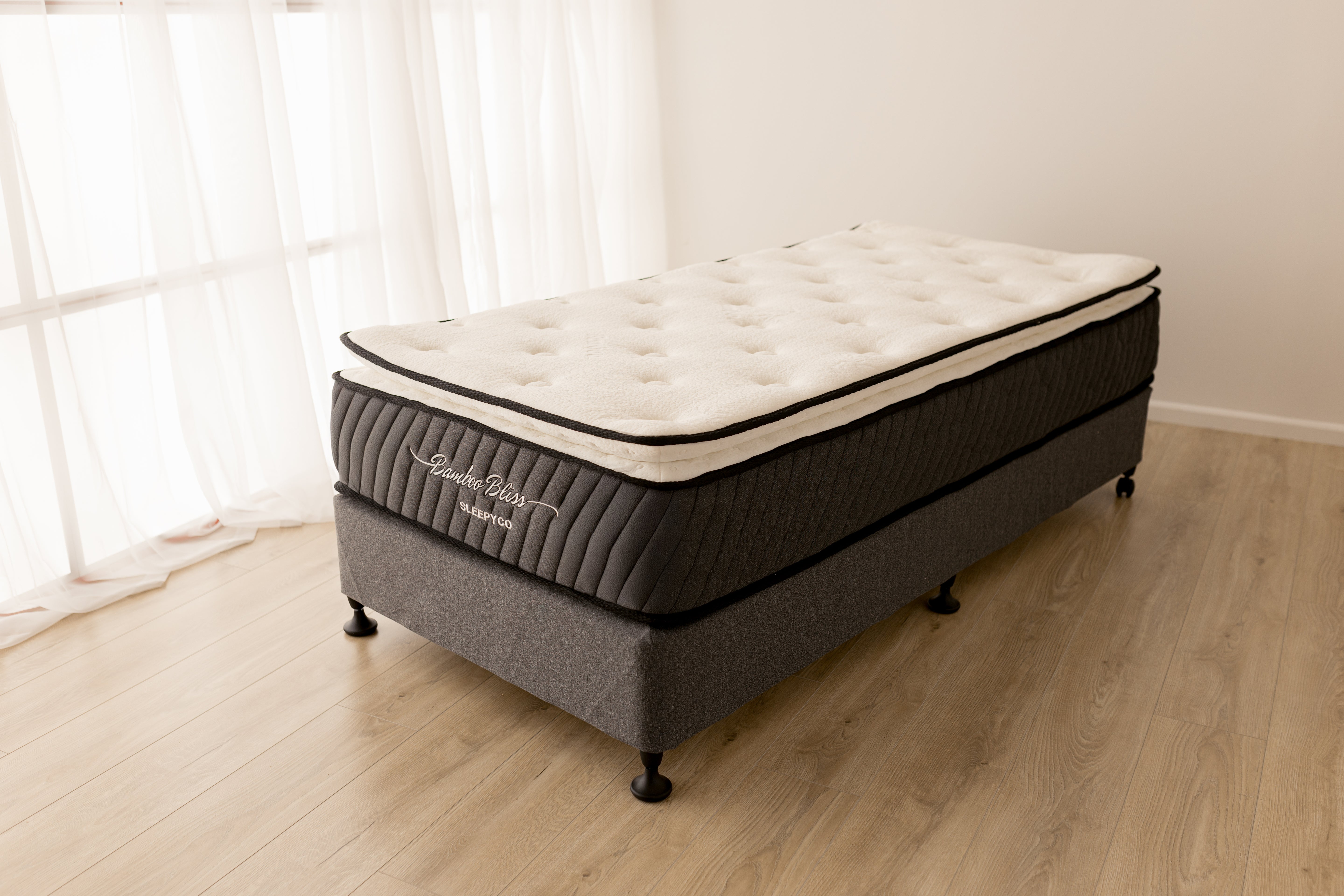 SleepyCo Single Pillowtop Bed