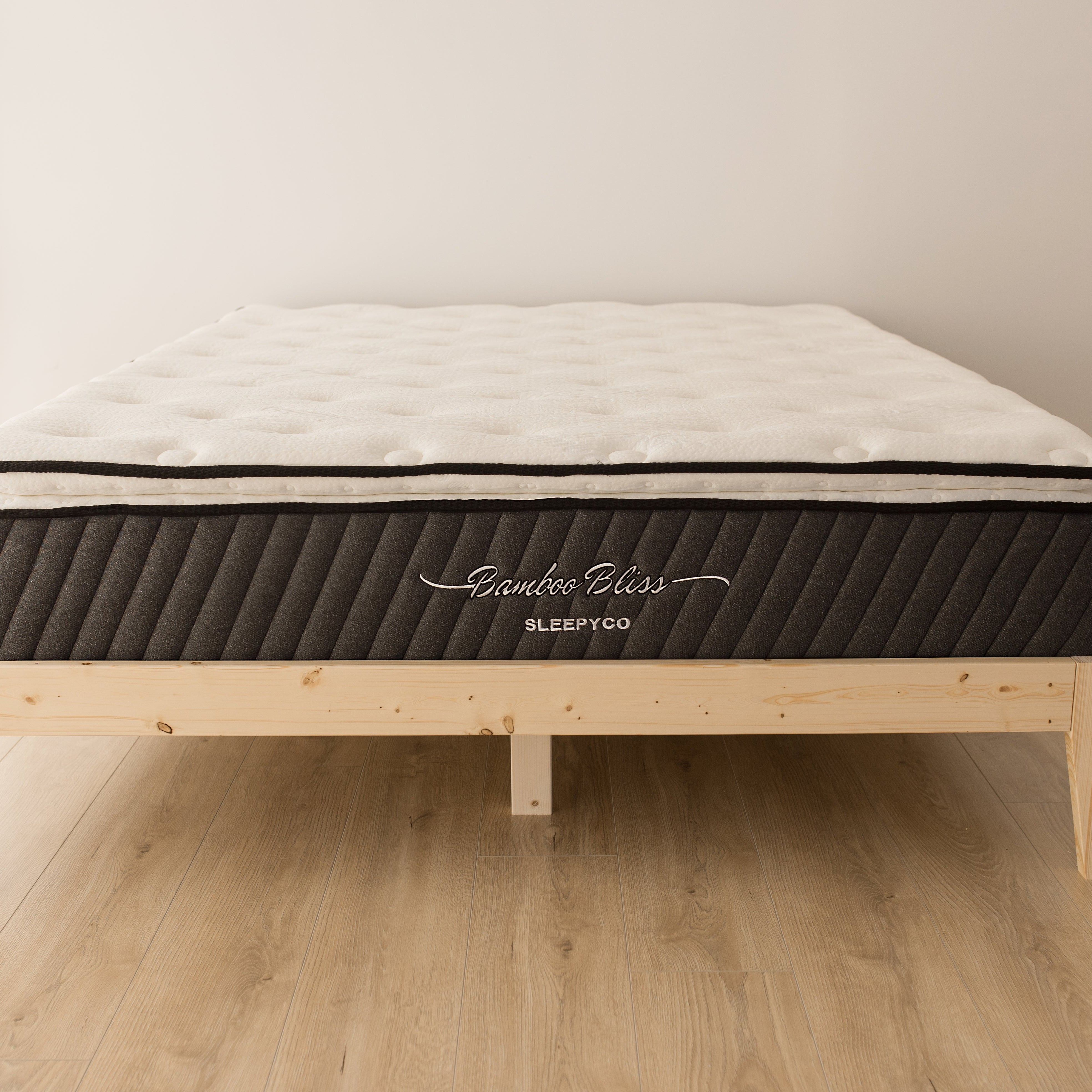 Wooden Bed Pillow Top