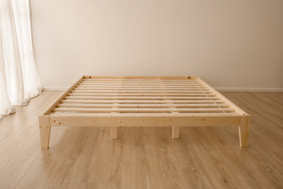Wooden Bed Euro Top