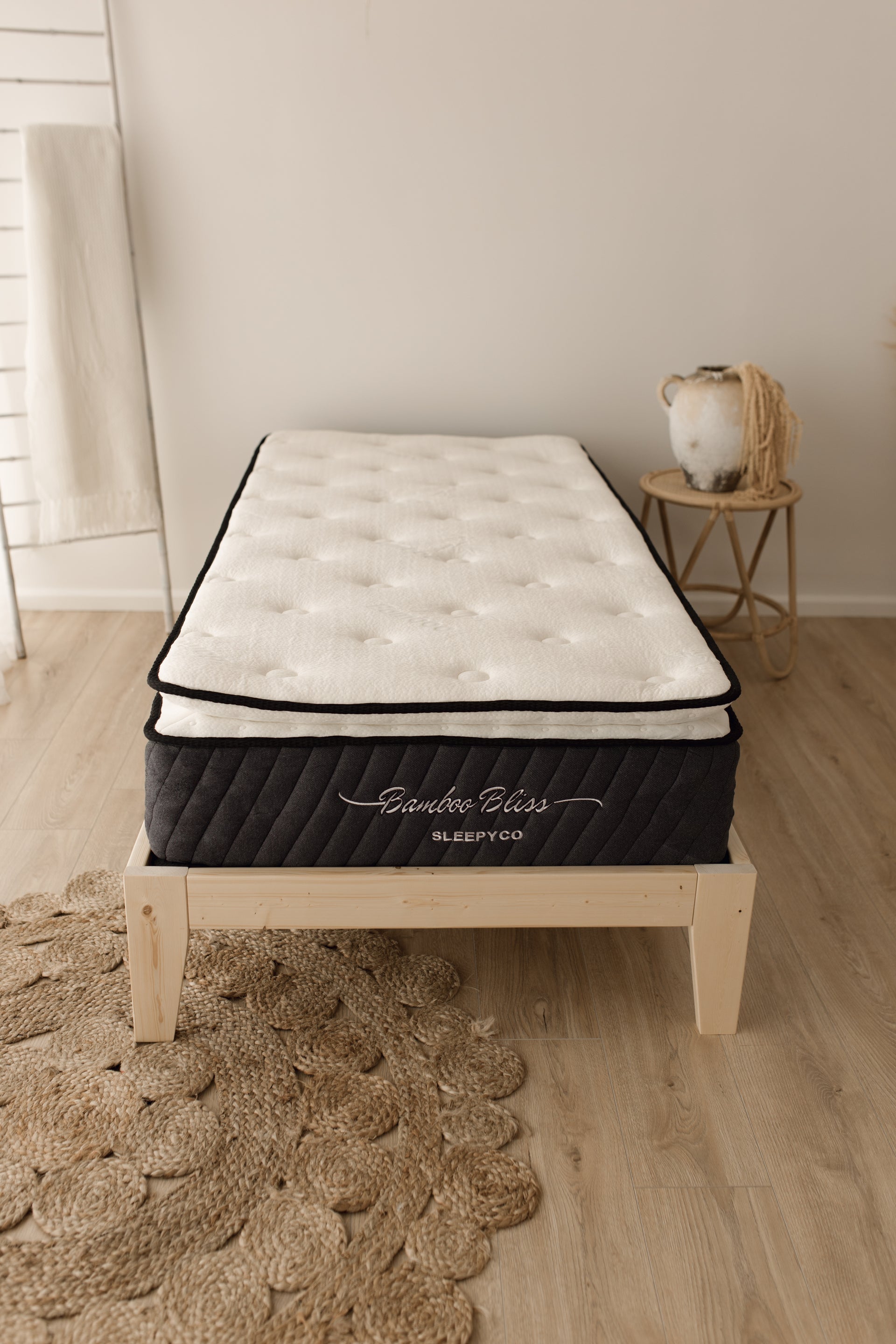 King Single Bed Pillow Top