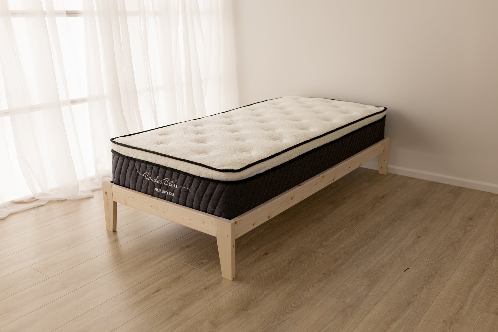 King Single Bed Euro Top