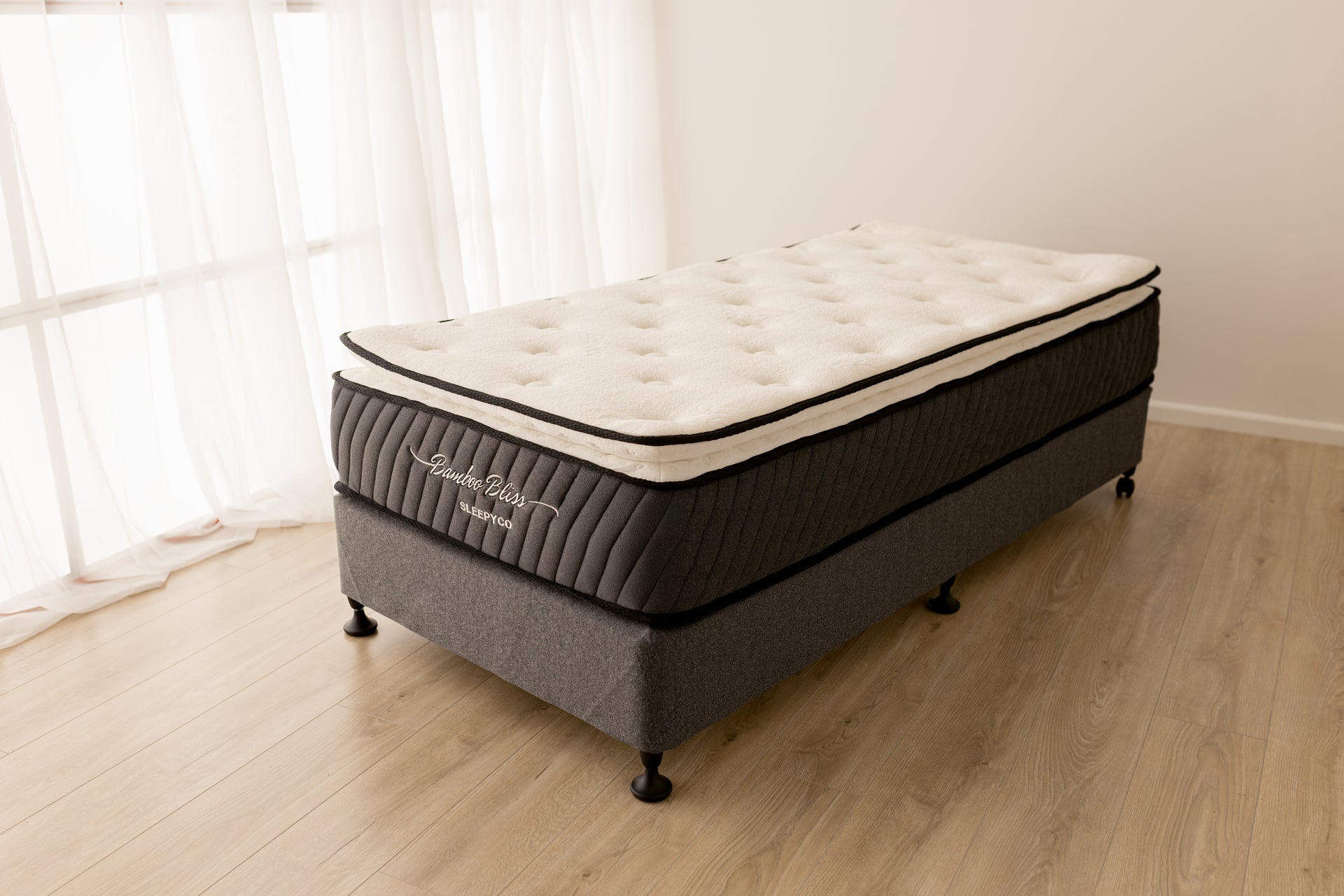 Single Size Bed Pillow Top